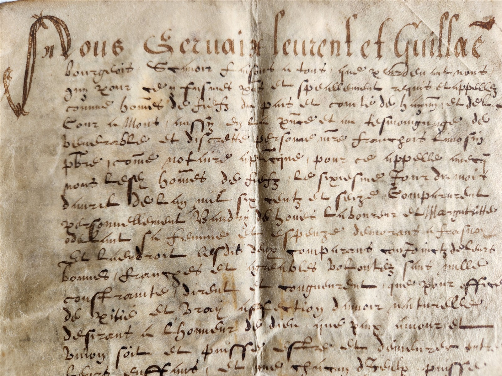 1617 MANUSCRIPT on VELLUM ANTIQUE LEGAL DOCUMENT in Spanish 24 pages