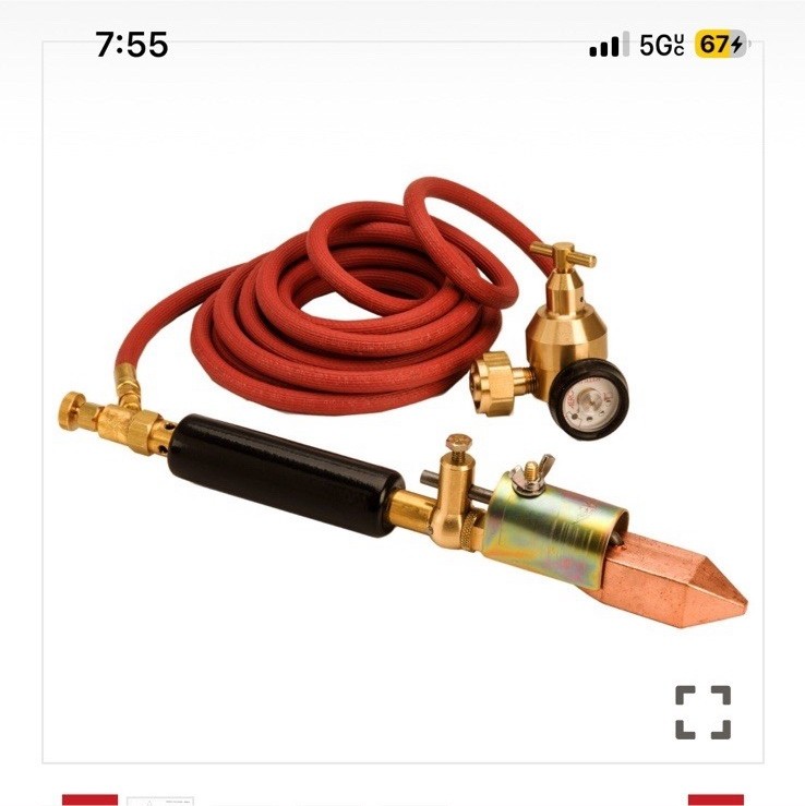 Aero Duplex Acetylene Soldering Torch Kit with Hoses Complete Professional Set