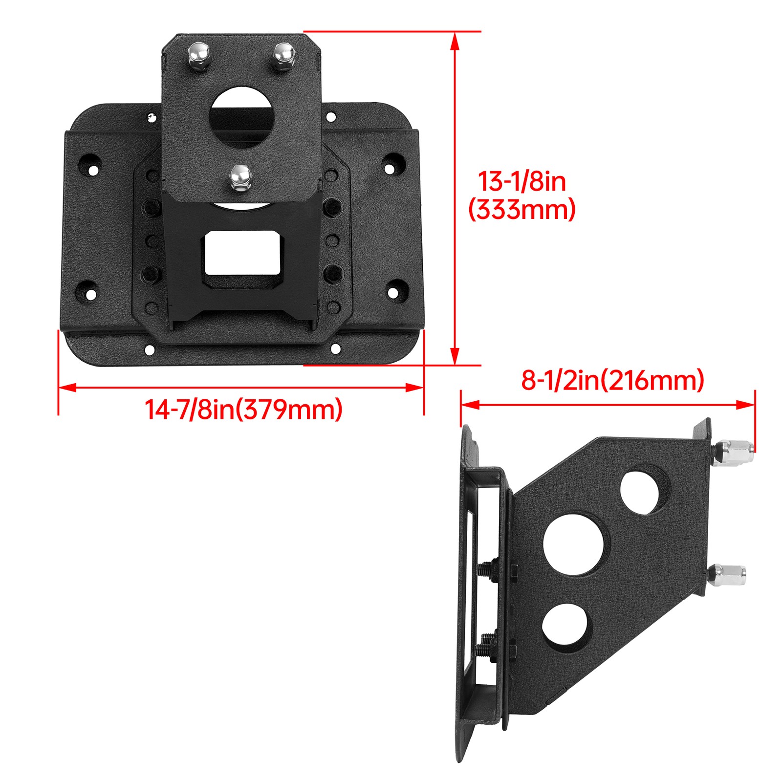 New Rear Spare Tire Carrier Rack For Jeep Wrangler JK JKU Unlimited 07-18