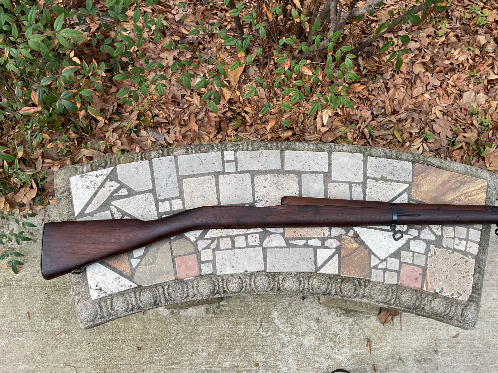 REMINGTON 1903A3 stock, handguard and hardware as shown.