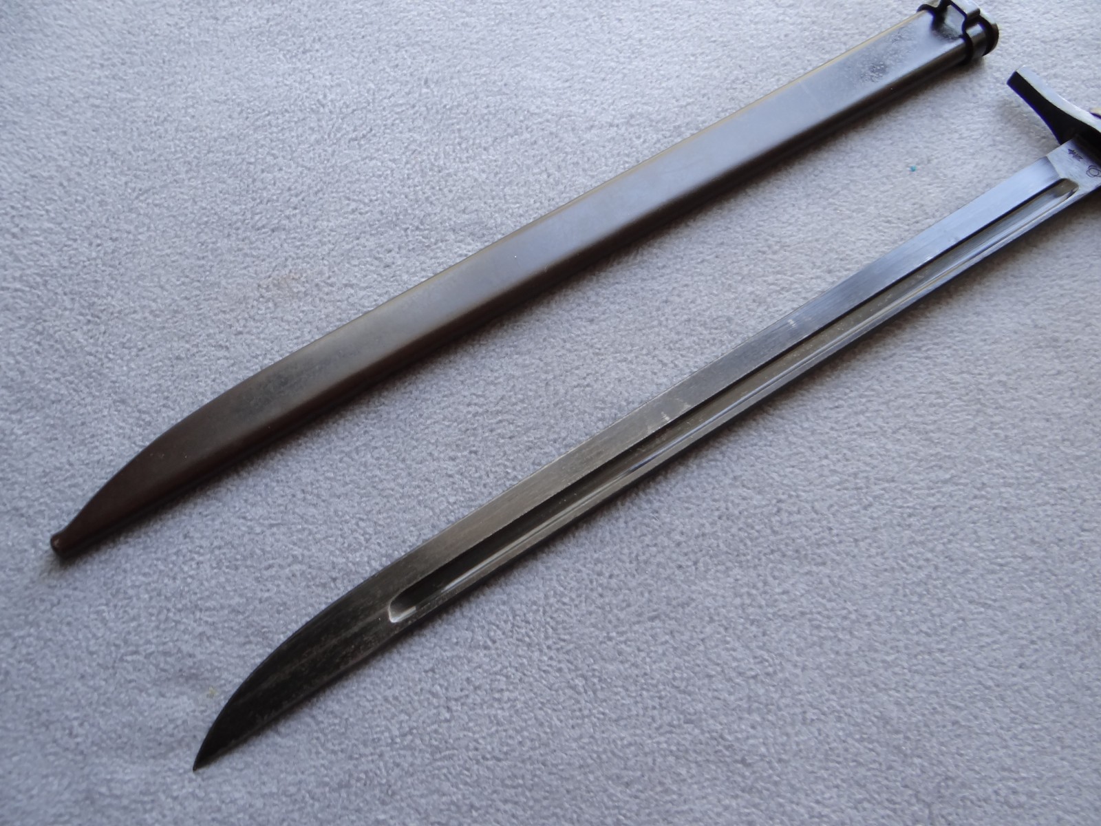 WWII Japanese Type 30 Bayonet for Arisaka Rifle National Denki Kokura