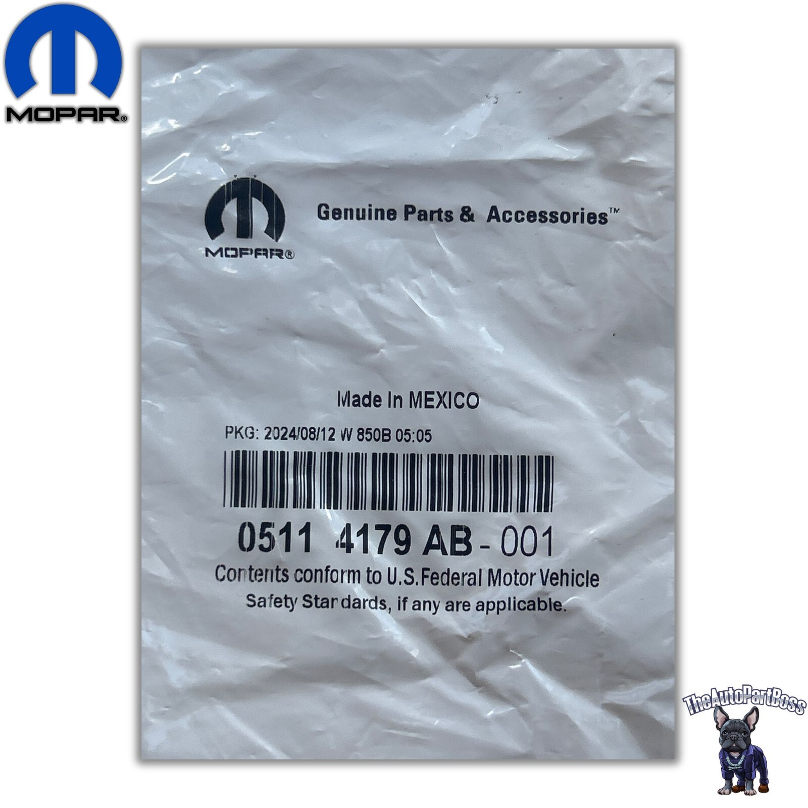 5.7L Cylinder Head Cover Gasket Kit OEM Mopar 5114179AB