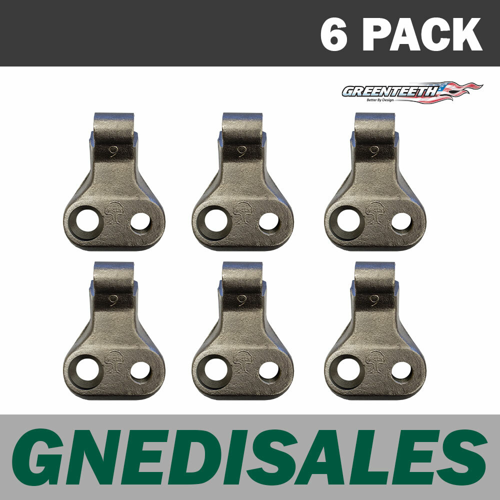 900 Series Greenteeth Angled Pockets - 6 pack