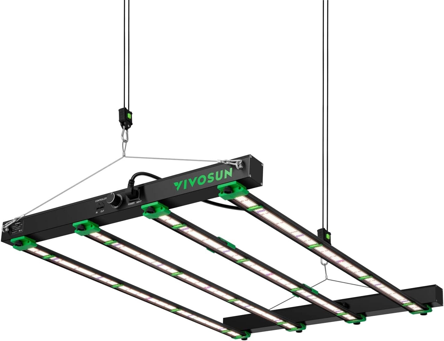 VIVOSUN VSFD4500 LED Grow Light, 450W Removable Dimmable Plant Grow Light