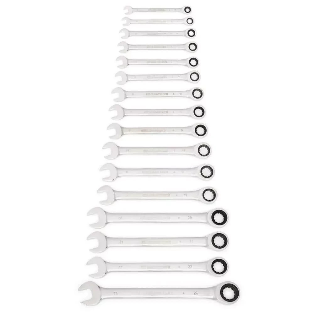 GearWrench 9416 Ratcheting Comb Wrench Set 16pc. Metric 8mm-24mm (USA DEALER!)