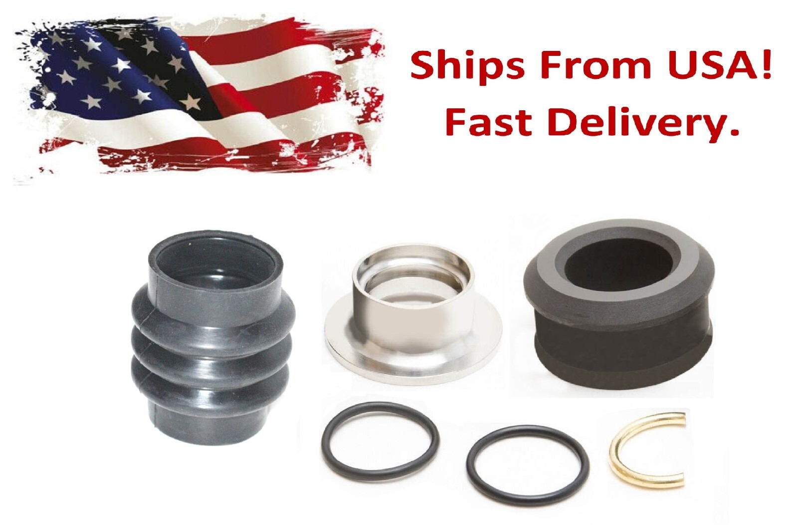 Sea Doo Driveshaft Carbon Seal Rebuild Kit with Boot