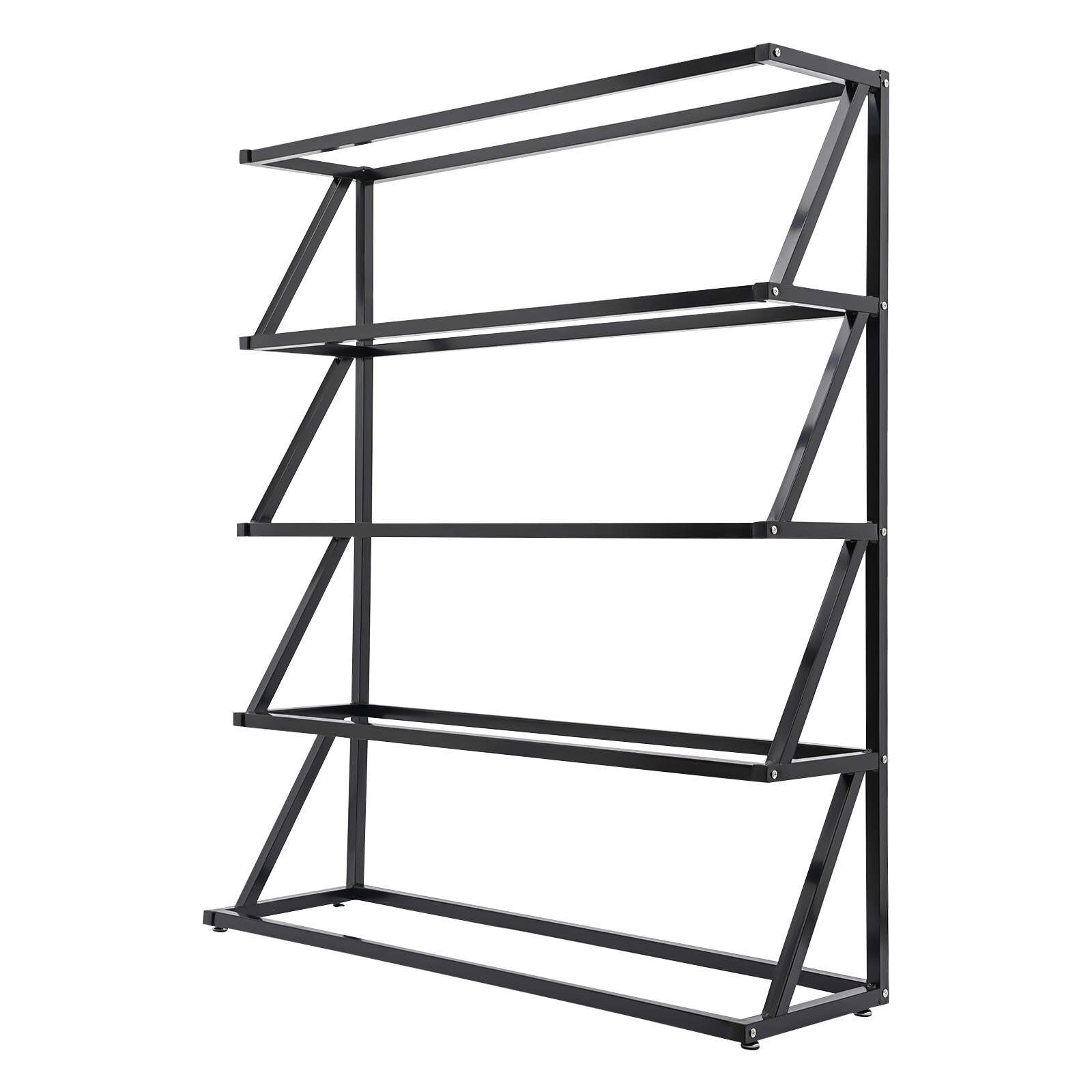 Market Retail Display Rack Shelf + 10x Merchandiser Fruit Vegetable Snack Basket