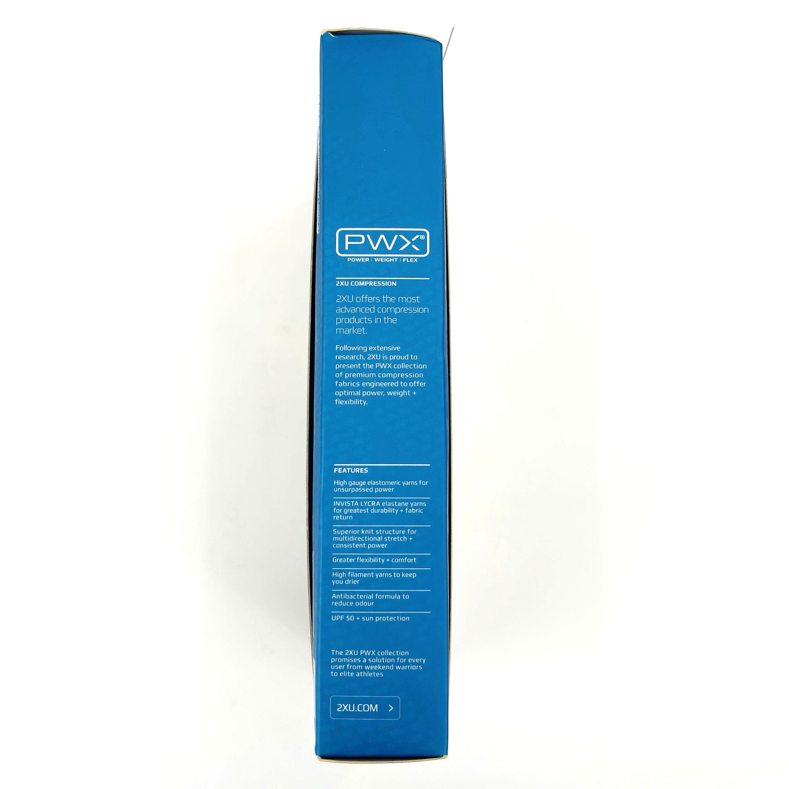 New Men Small 2XU Elite MCS Compression Tights Black Gold MA3962b Weight Lifting