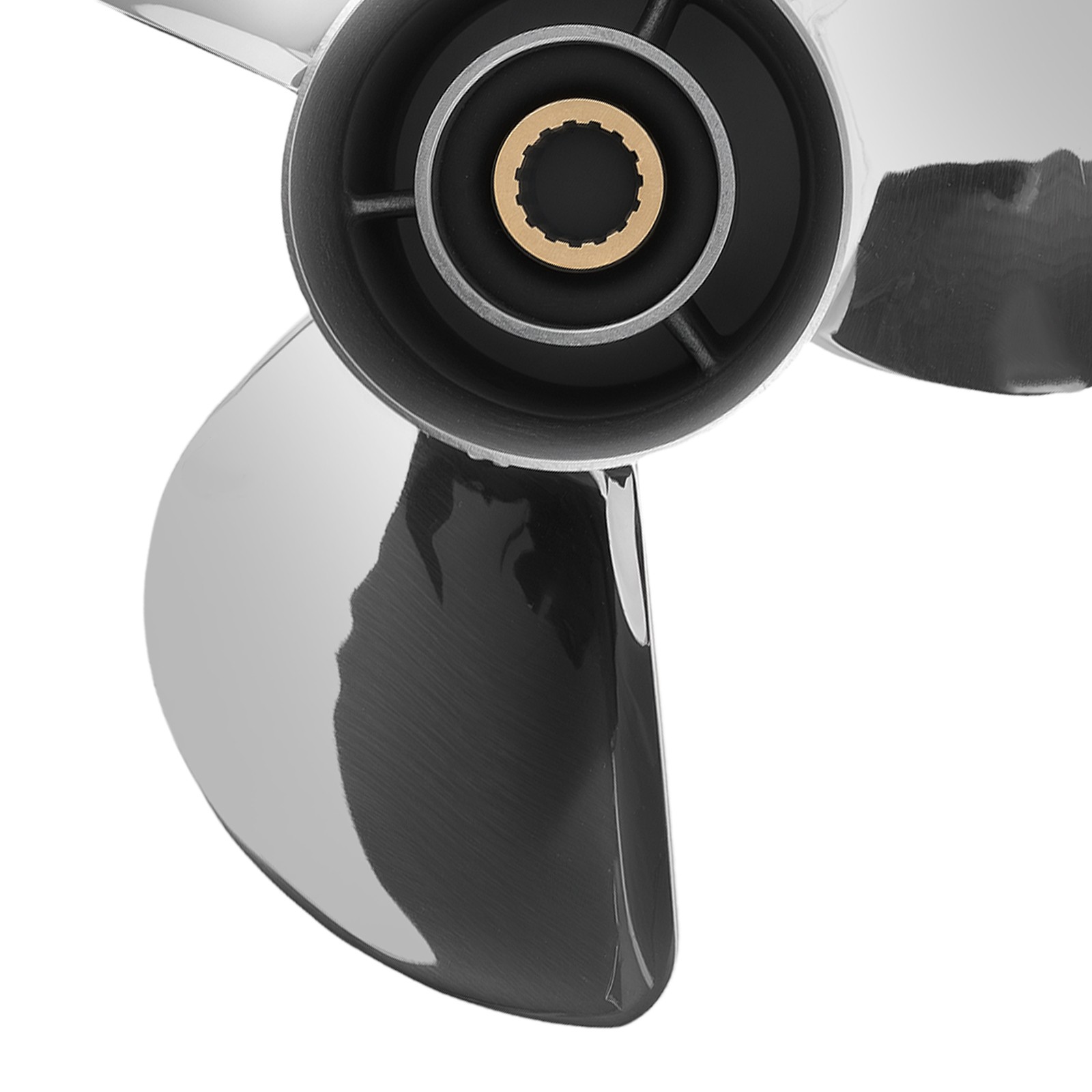 Boat Propeller for Yamaha F70 F75 F80 F90 F100 F115 13x19 Stainless 15 Spline