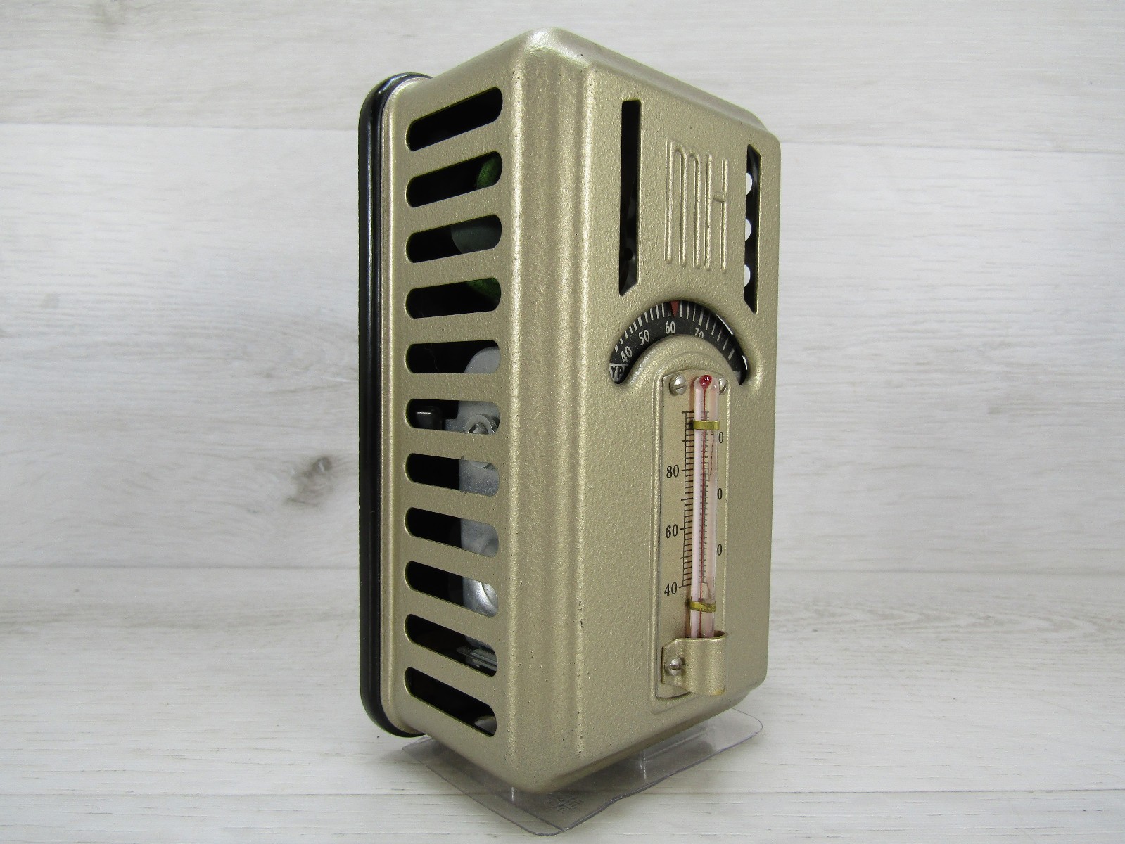 Vintage 1940s Art Deco Minneapolis Honeywell MH Wall Thermostat Heat Control