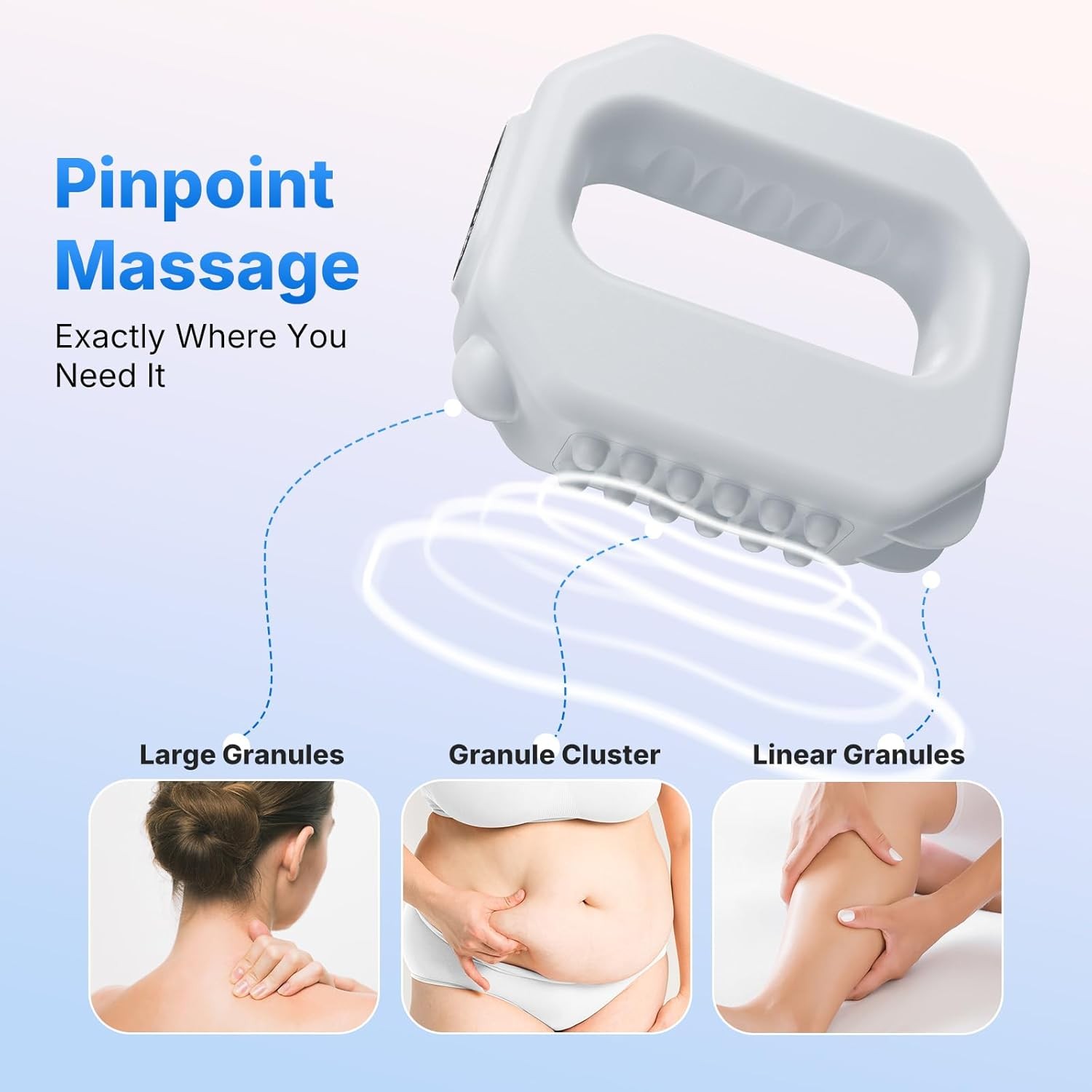 MERACH Vibration Plate for Lymphatic Drainage, Deep Tissue Percussive Massager