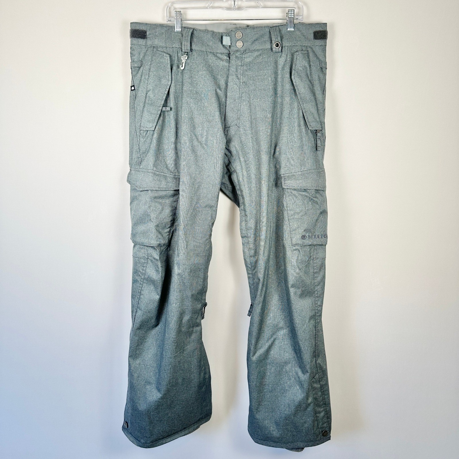 686 Mannual Infinity Ski Pant Mens XL Gray Snowboard Waterproof Breathable