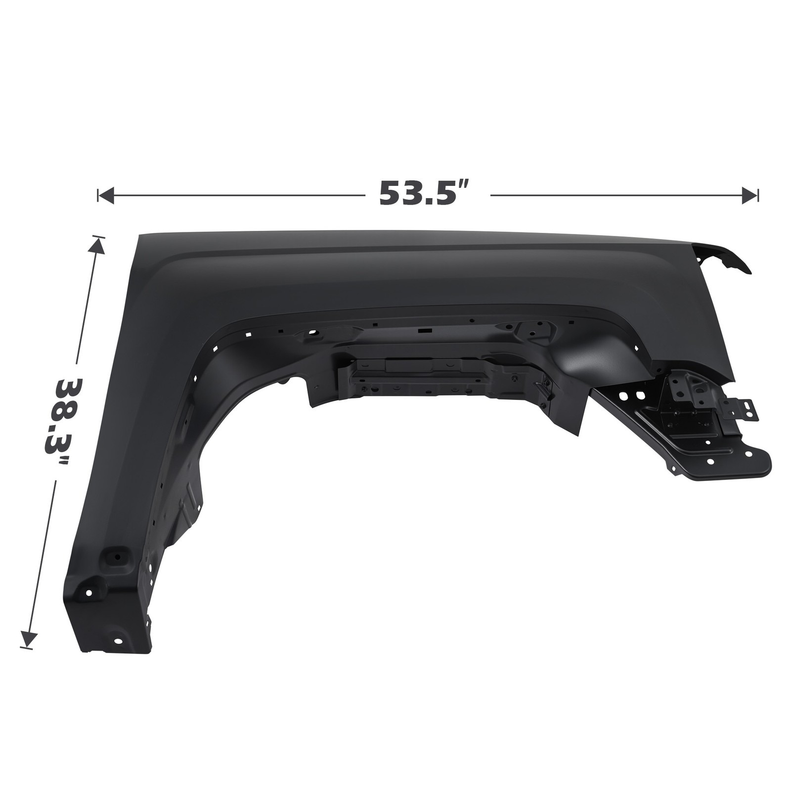 Fender For Chevrolet Silverado 1500 2014-2018 Front Passenger-Side RH Assembly