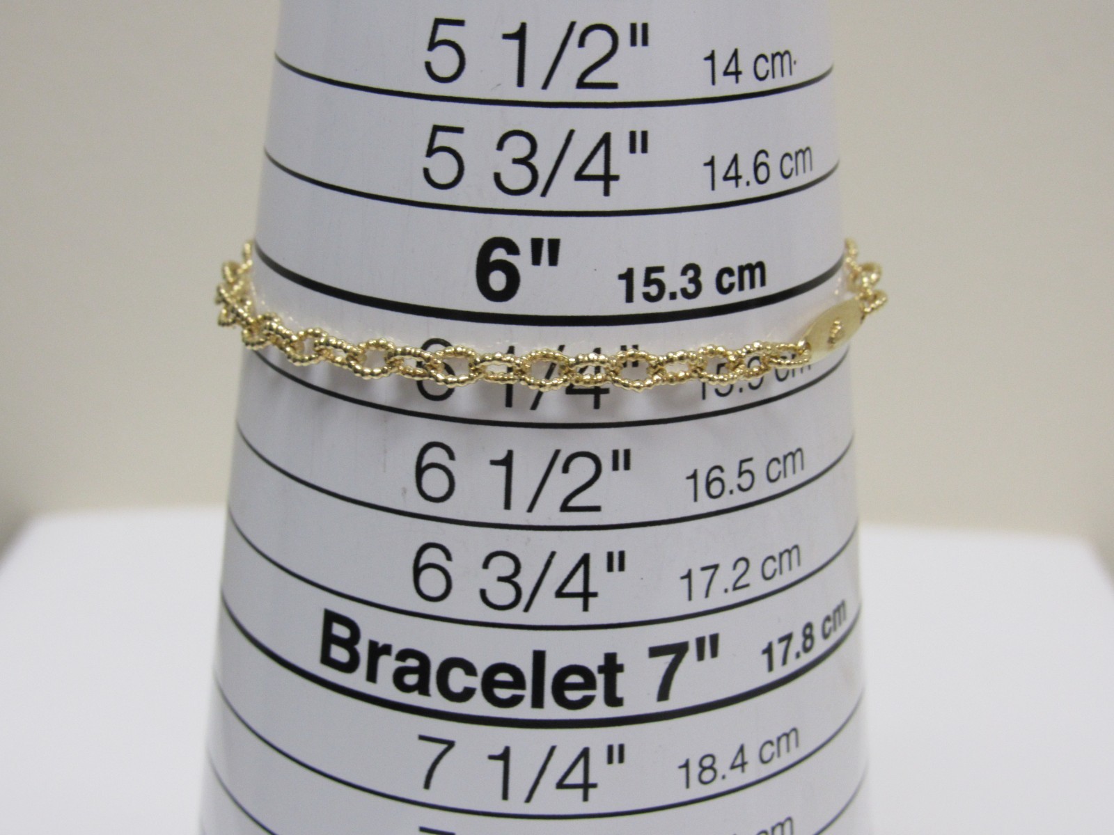 Designer LAGOS 18K Caviar Gold Petite Fluted Oval Link Bracelet