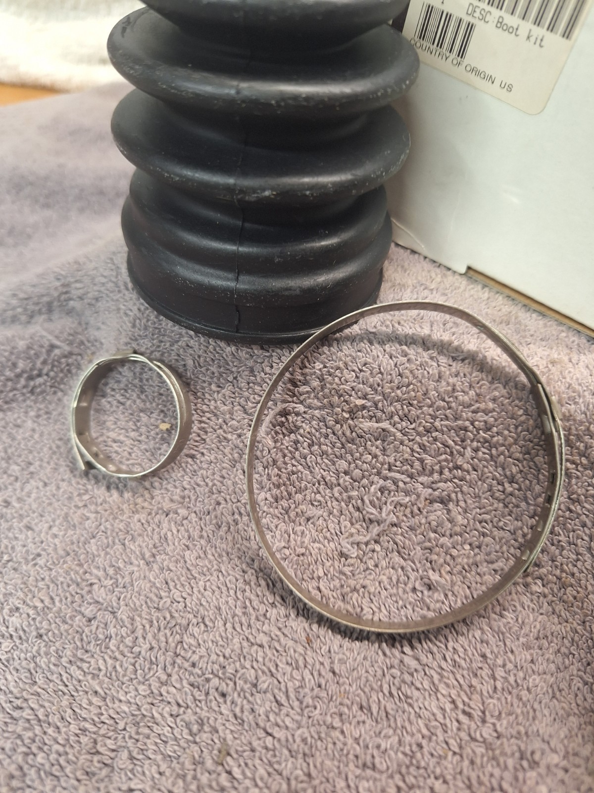 2203170 CV Boot Kit Replacement 08-10 Polaris Sportsman 300/400 OEM Genuine NOS