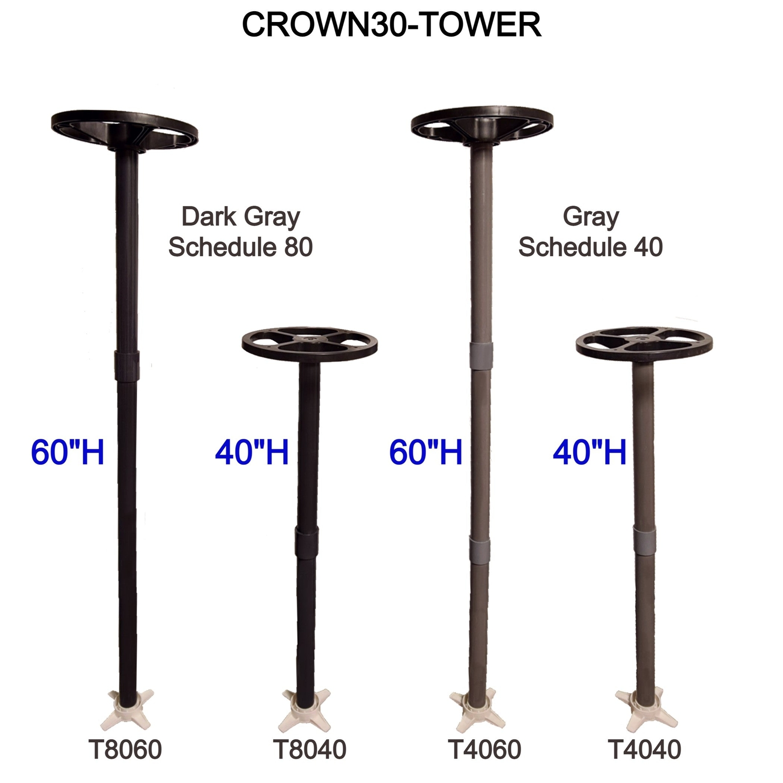 DRAGON TOWER 12 Inch Dragon Fruit Trellis Plant Support