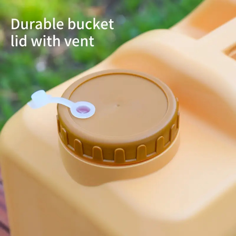 20L Water Container with Spigot and Soap Dispenser Portable Camping Water Jug US