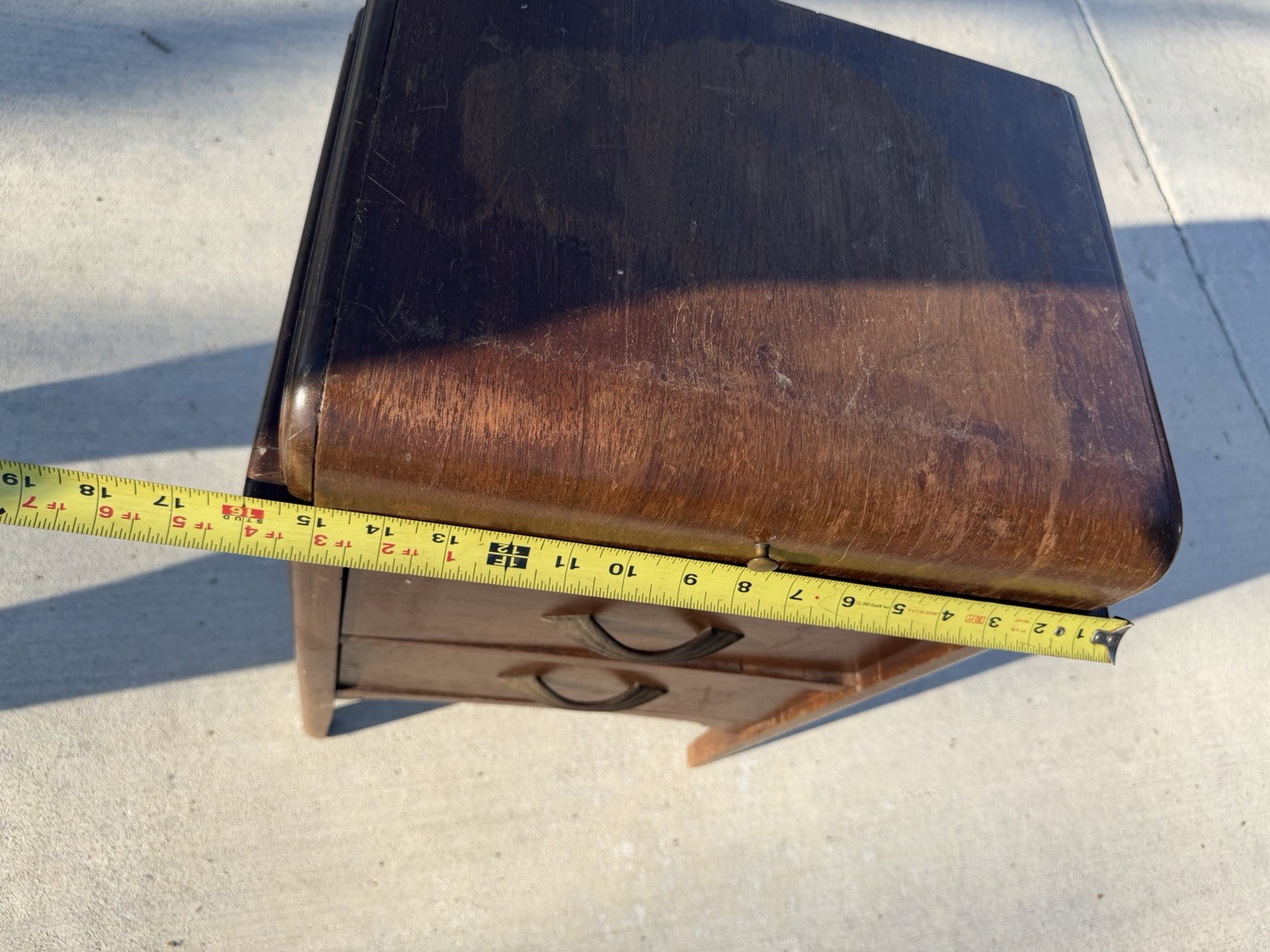 Vintage Sewing Cabinet By Caswell Runyon Co. 16x12x24