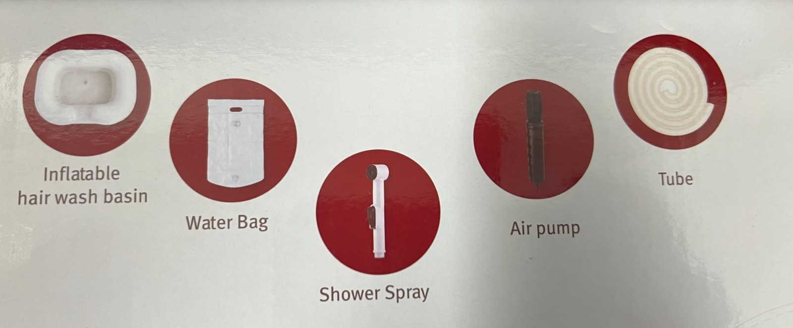 Inflatable Hair Washing Basin for Bedridden Injured Elderly Shampoo Bowl Tray