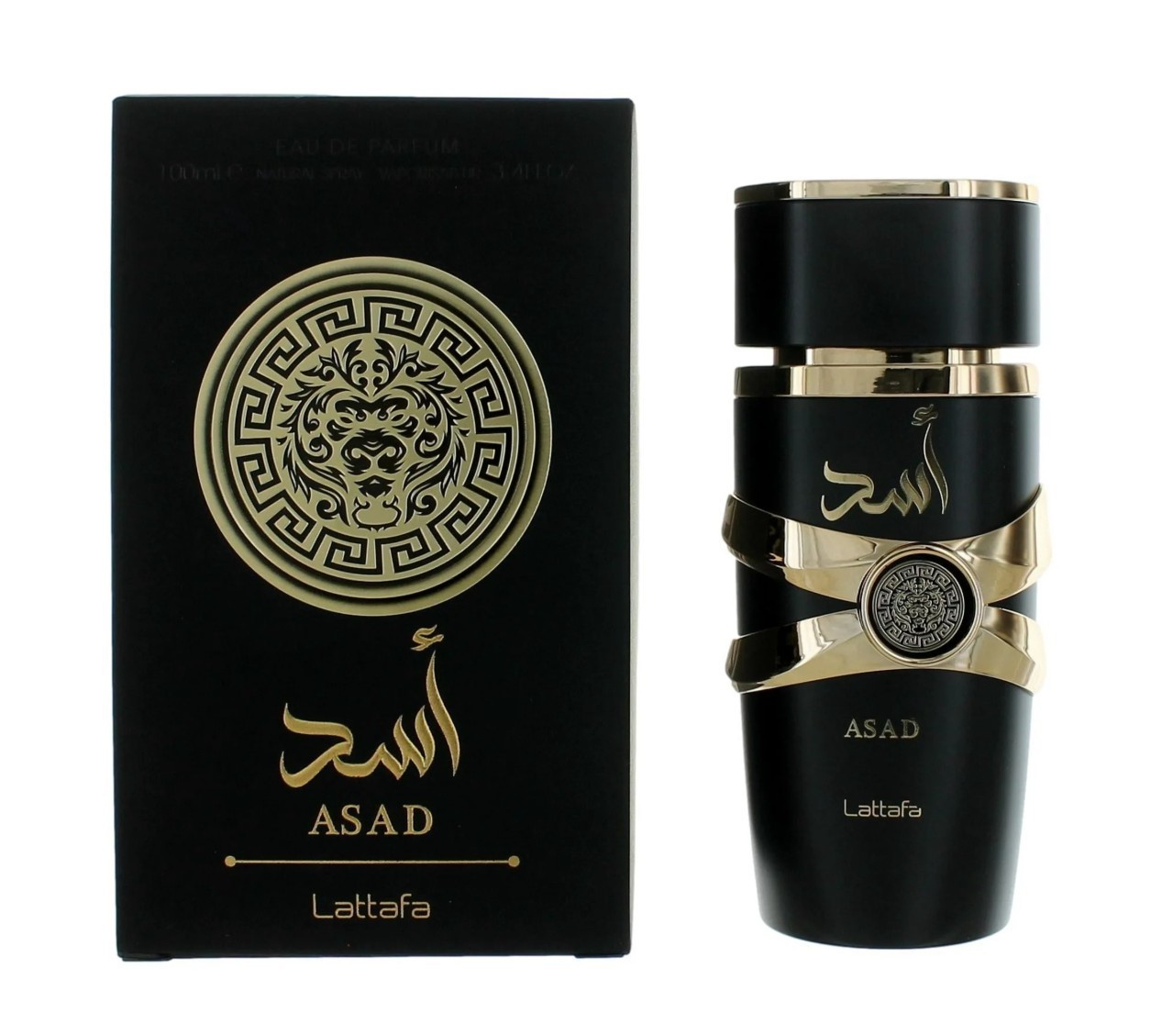 Lattafa Asad , 3.4 oz EDP Spray Long lasting foe Men