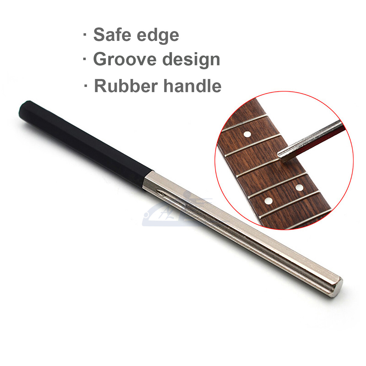 Guitar Luthier Tool Kit Dressing File Fret Crowning Rocker Fingerboard Grinding