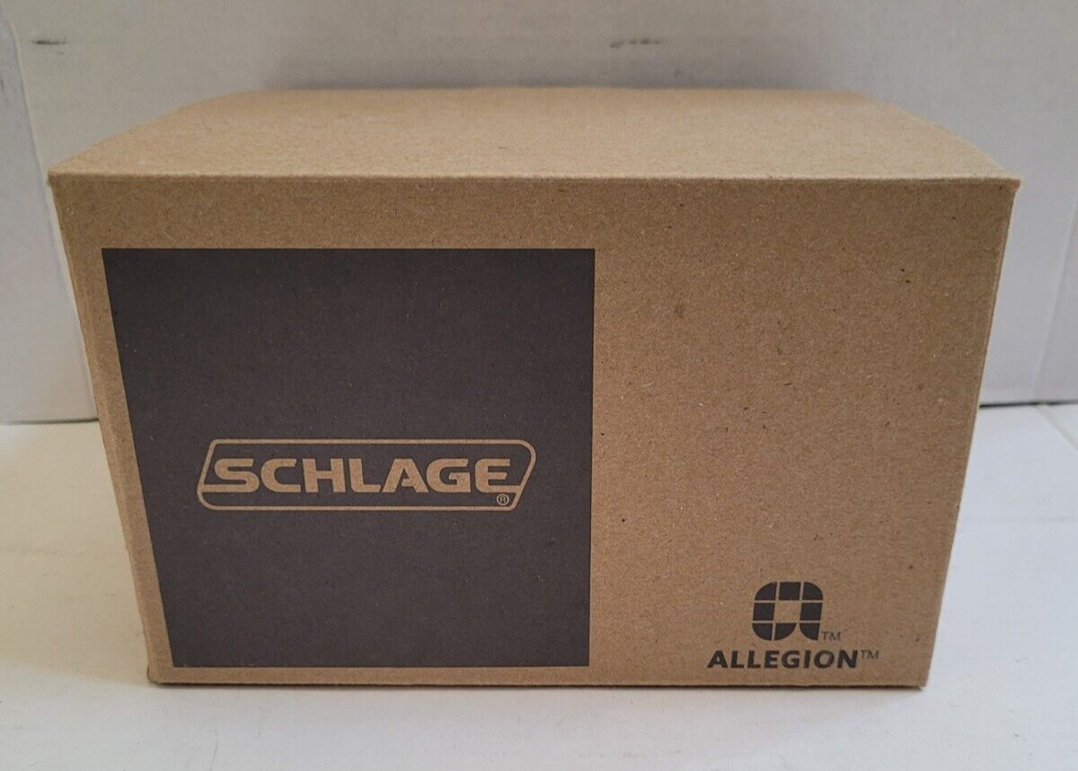 Schlage Matte Black Square Addison Latitude Door Lever Passage Hall/Closet