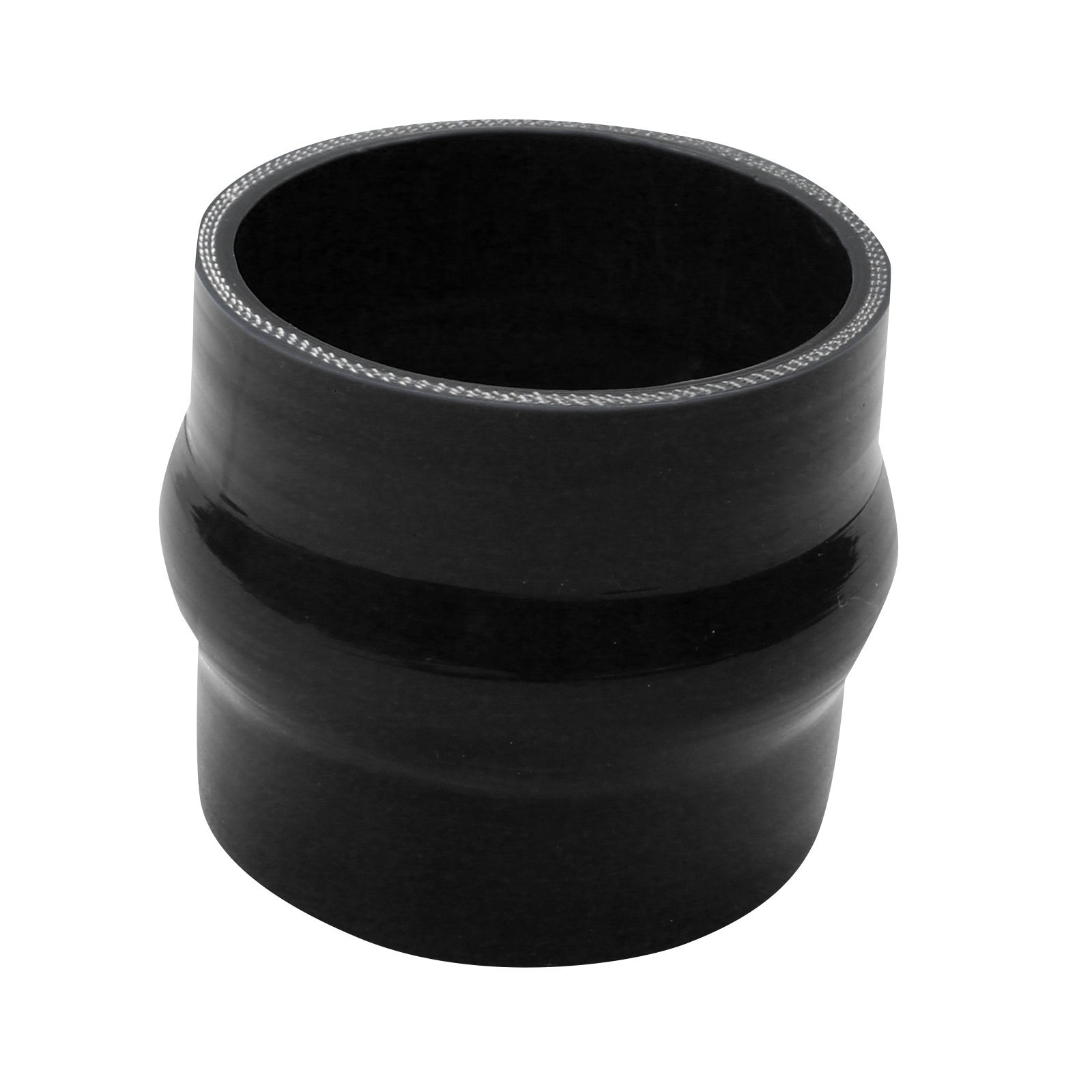 102mm 4" inch Hump Straight Silicone Hose Intake Coupler Tube Pipe Black+T Clamp