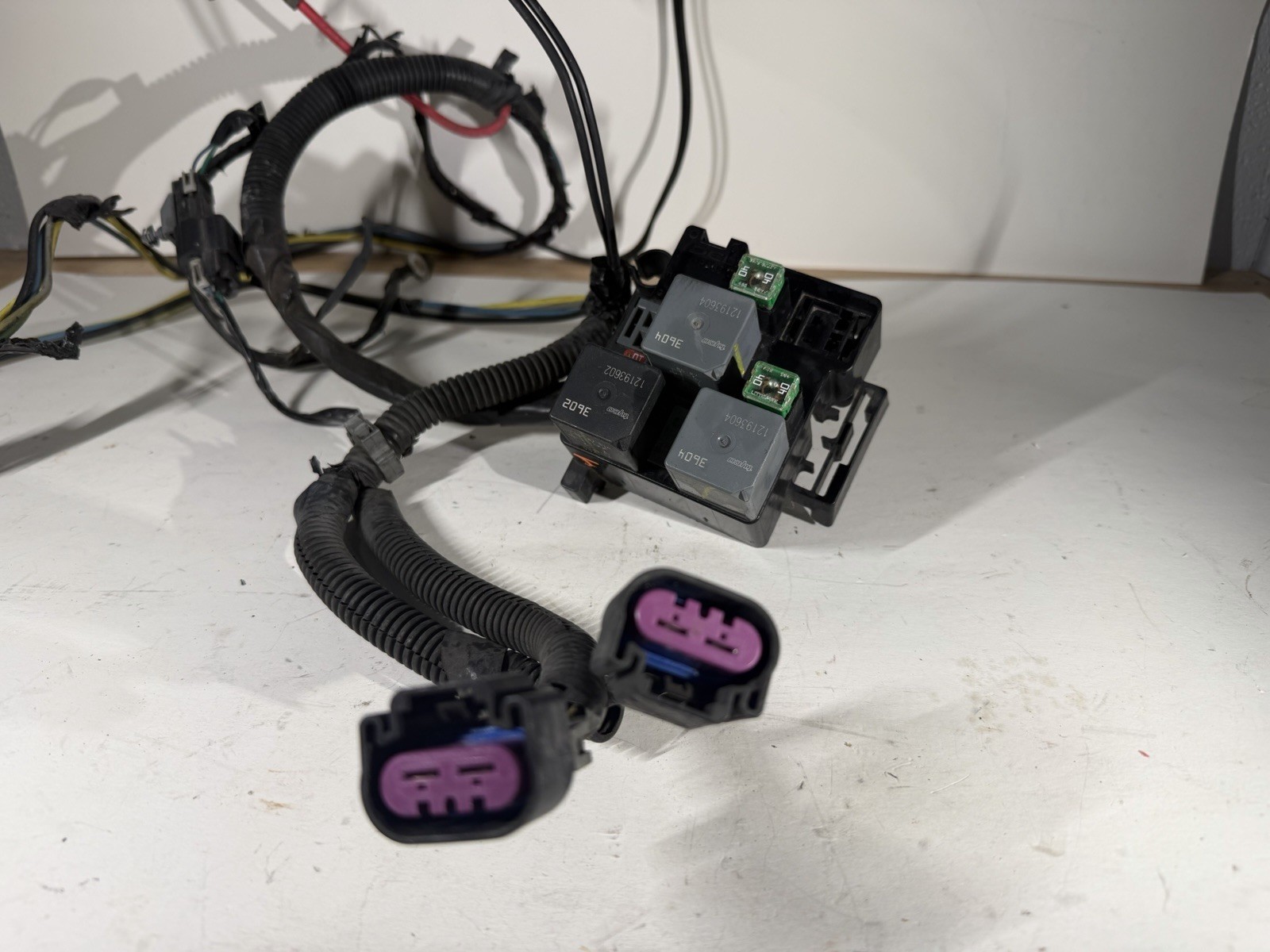 Chevy GMC Truck Dual Electric Fan Relay Harness OEM Standalone 2000 - 2006 GM