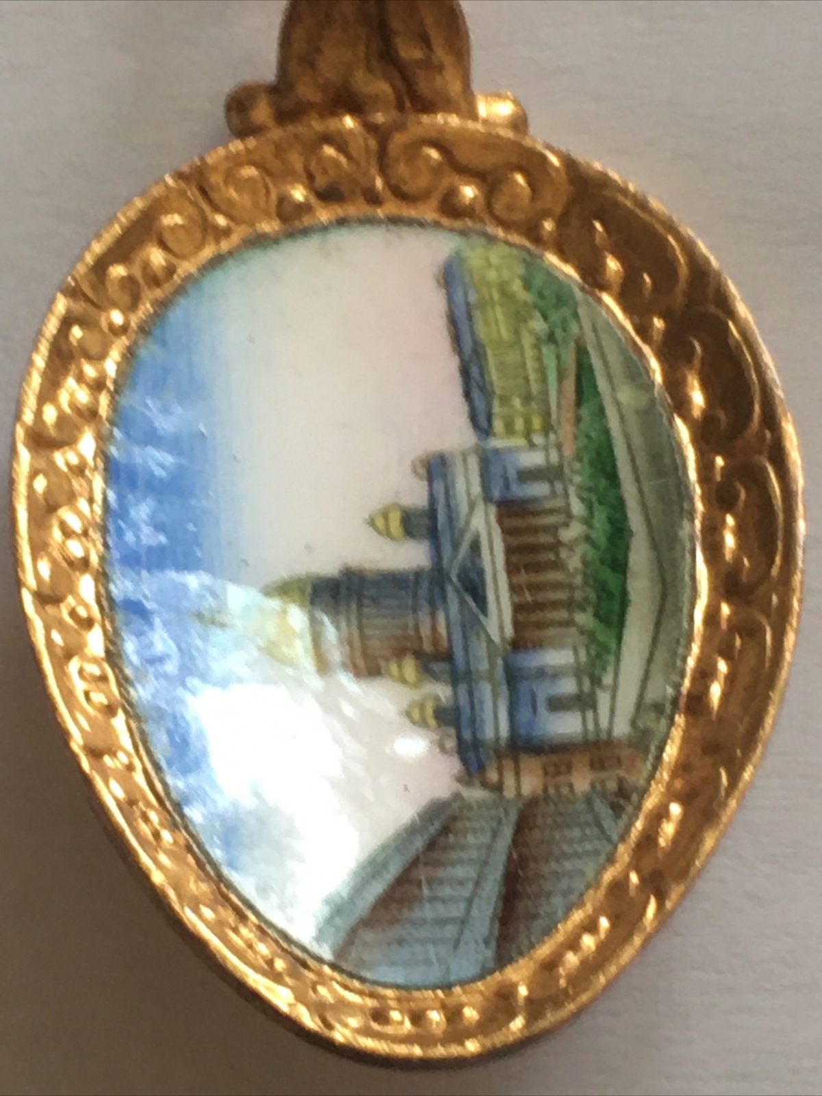 Vintage Souvenir Spoon Collectible Leningrad Russia