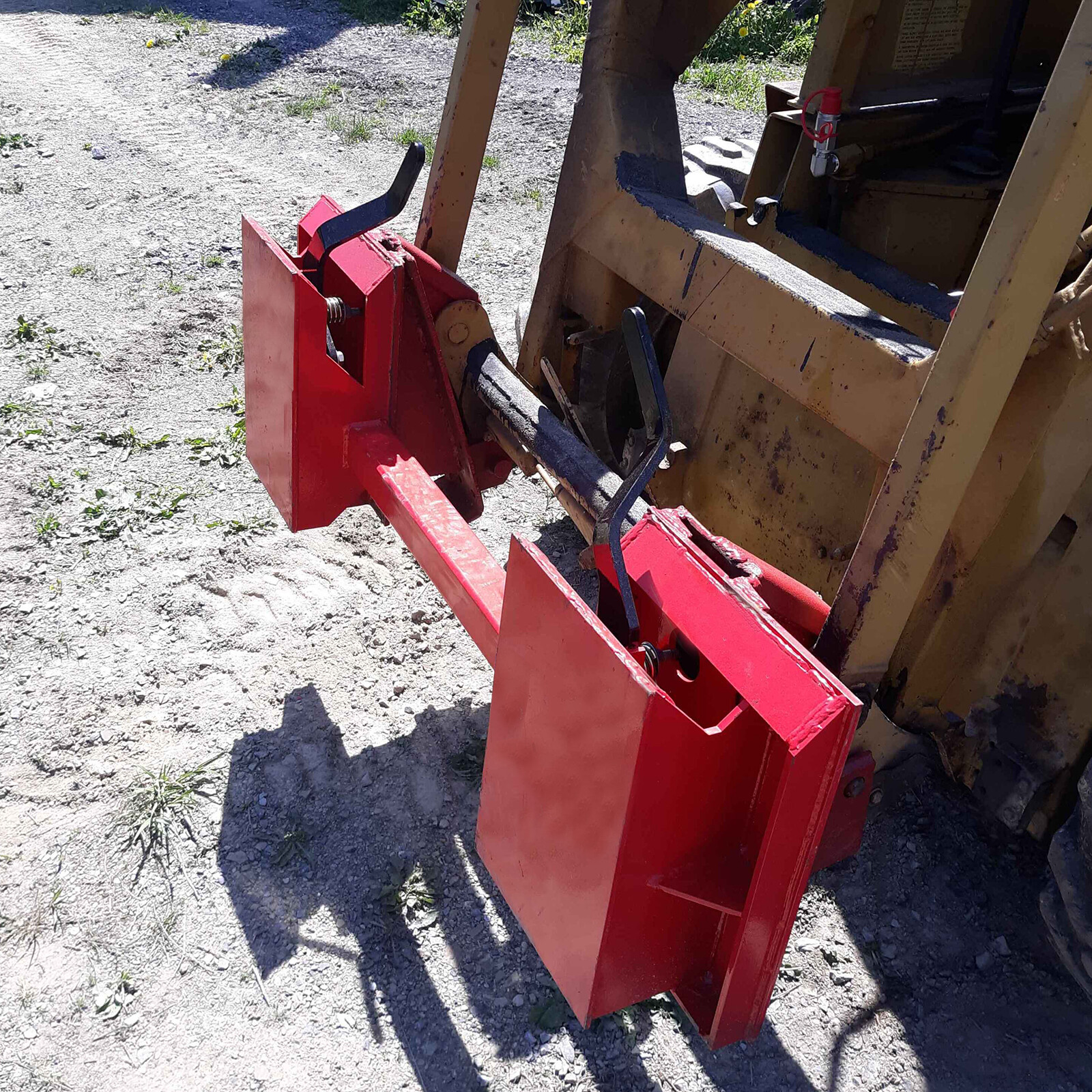 Universal Skid Steer Quick Tach Conversion Adapter Plate For Bobtach Attachments