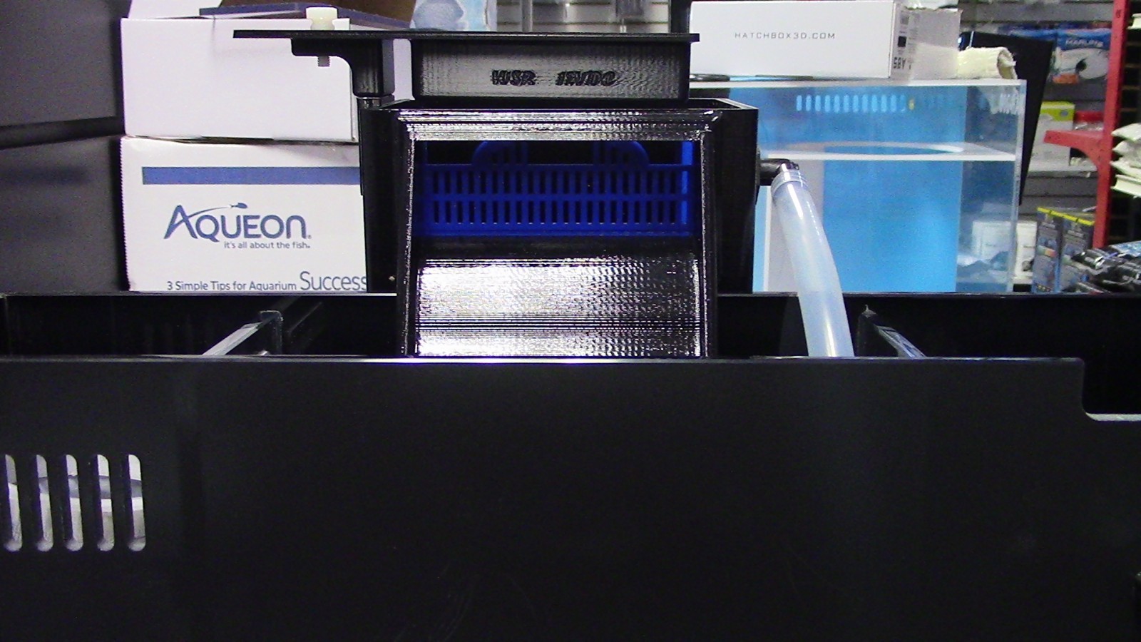 Refugium, WSR-Mini Fuge-100 Hang on Refugium System W/Pump and LED Light