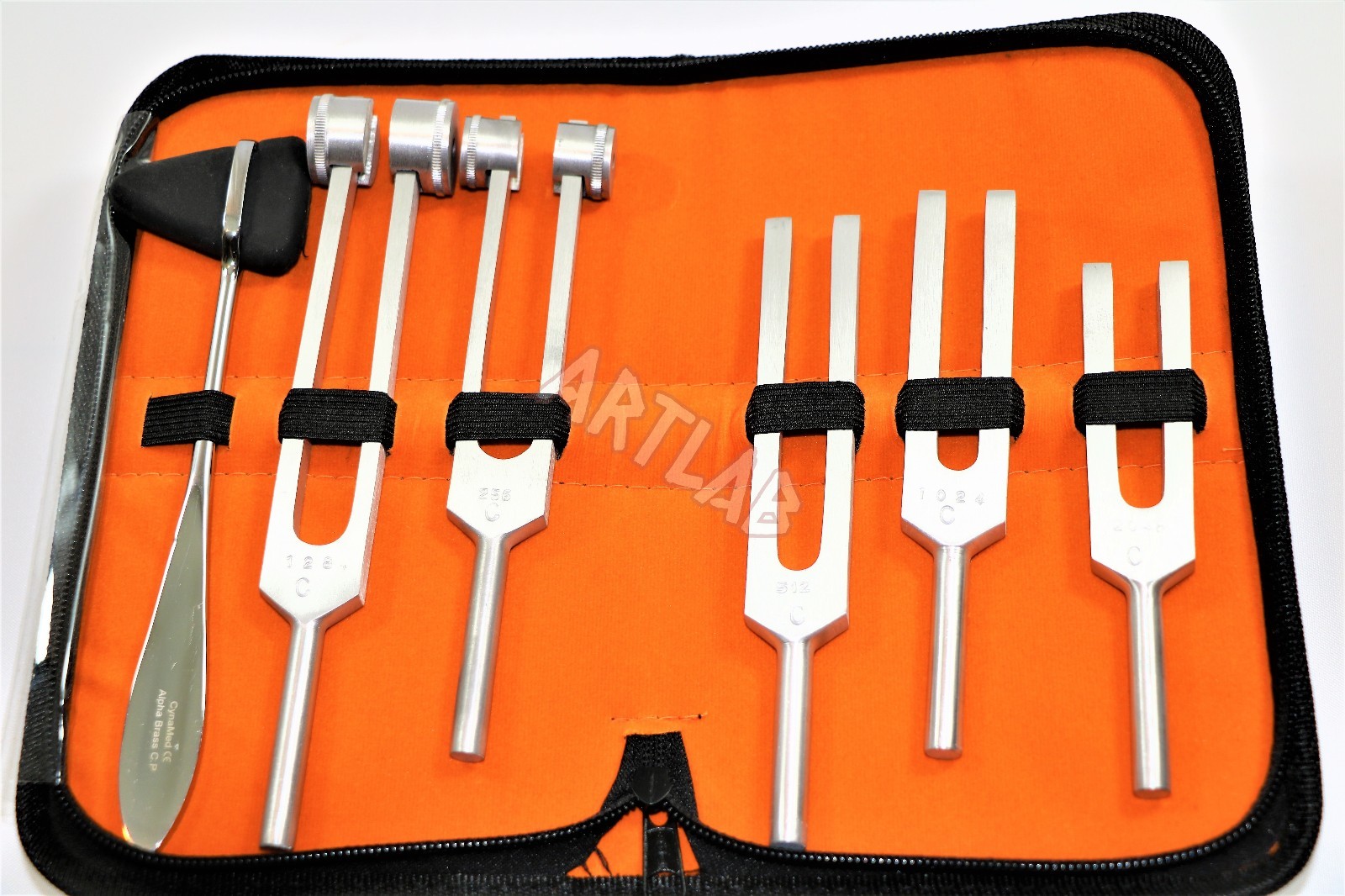 6 Tuning Fork Set Medical Surgical Chiropractic Physical Diagnostic instruments