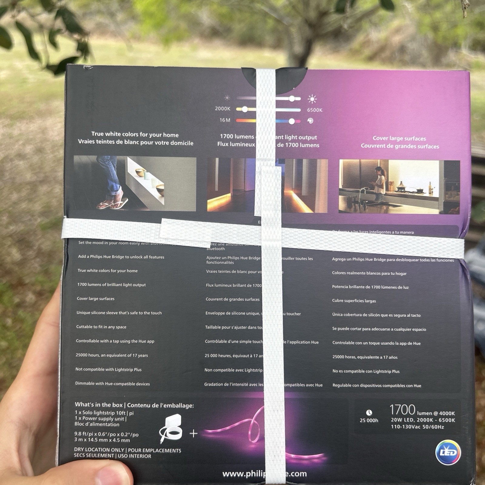 Philips Hue Solo Lightstrip 3m (10ft) White and Color Ambiance Brand New Fast!!!