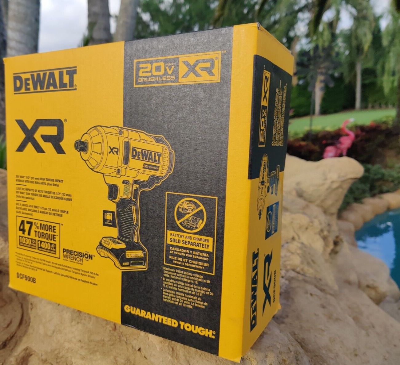 DEWALT DCF900B 20V 1/2 IN IMPACT WRENCH BRUSHLESS WITH HOGS RING ✅SEALED NEW ✅