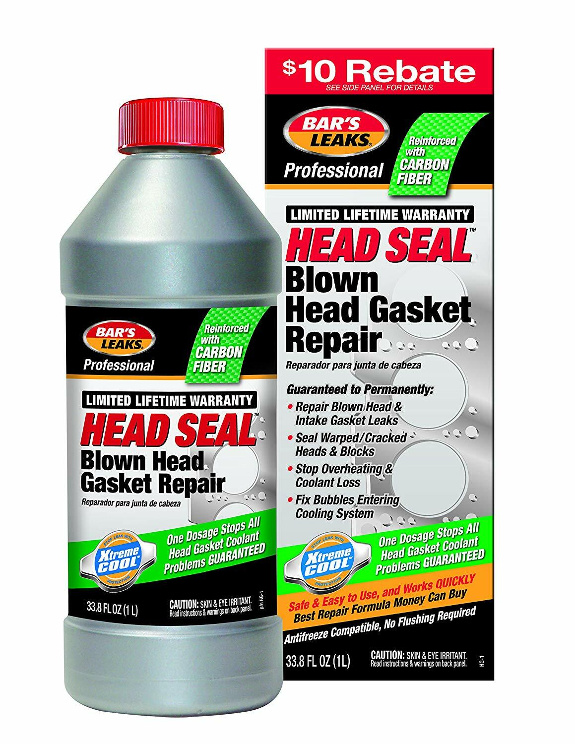 Bar's Leaks HG-1 HEAD SEAL Blown Head Gasket Repair