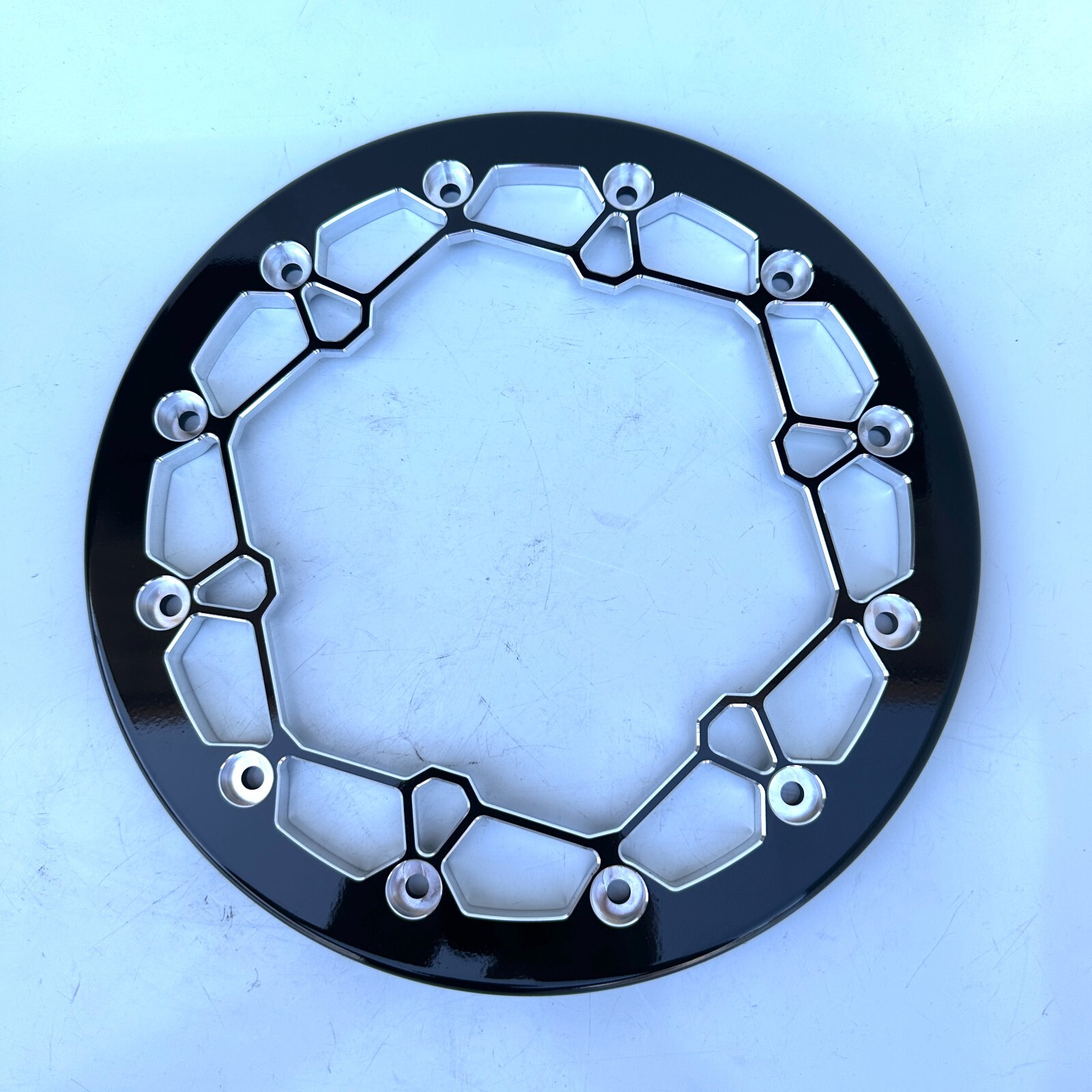 Alba Racing Billet Crusher 10" Atv Beadlock Rings fit DWT & Goldspeed Black