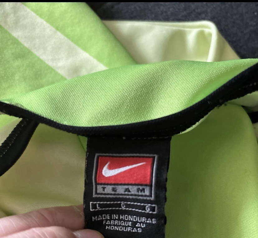 Vintage Nike Seattle Sounders Jersey USL Soccer Adult Men Large Fast Ship Green