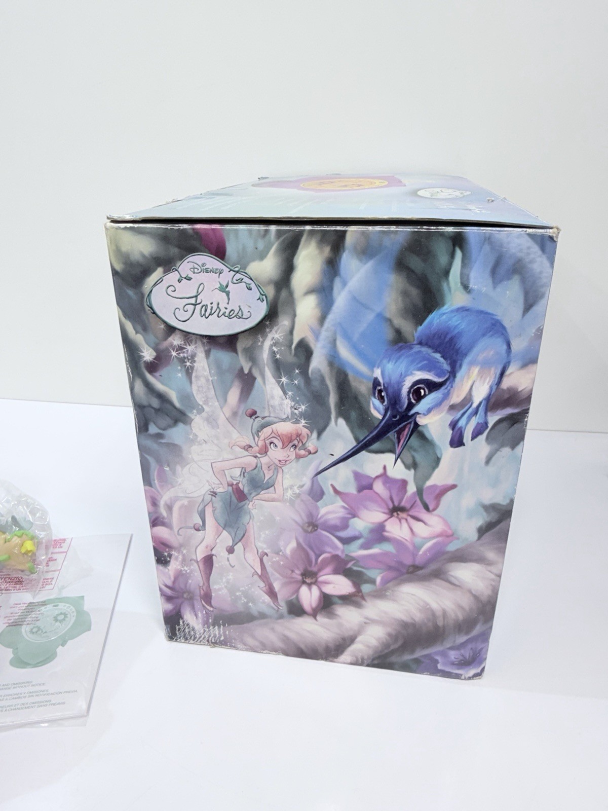 NEW OB 2009 Disney Fairies Tinker Bell & Friends Purple Flower CD Player Boombox