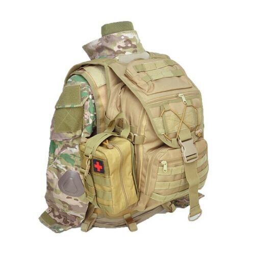 Tactical First Aid Kit Medical Molle Rip Away EMT IFAK Survival Pouch Empty Bag