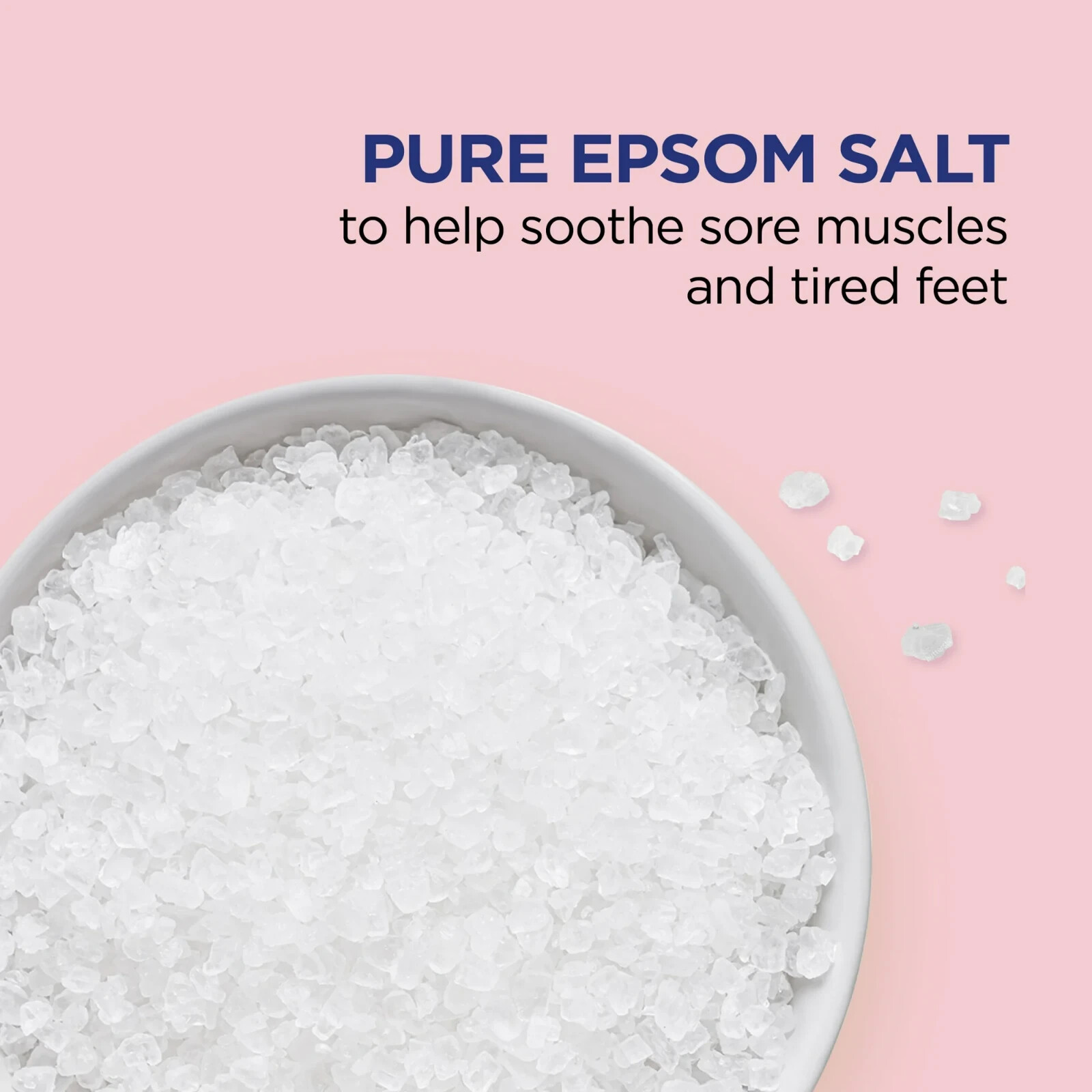 Dr Teal's Pure Epsom Salt Soak, Therapeutic, Fragrance Free, 6 lbs