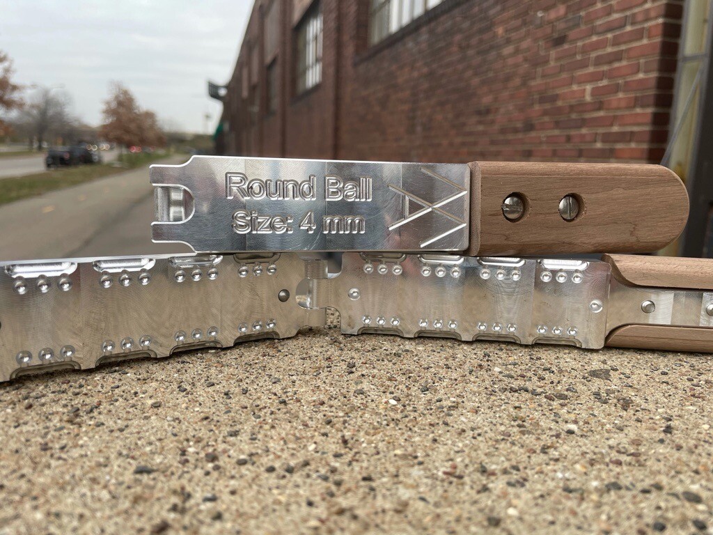 Martys Arms 4mm Buckshot Mold 24 cavity Buck Shot Round ball lead bullet