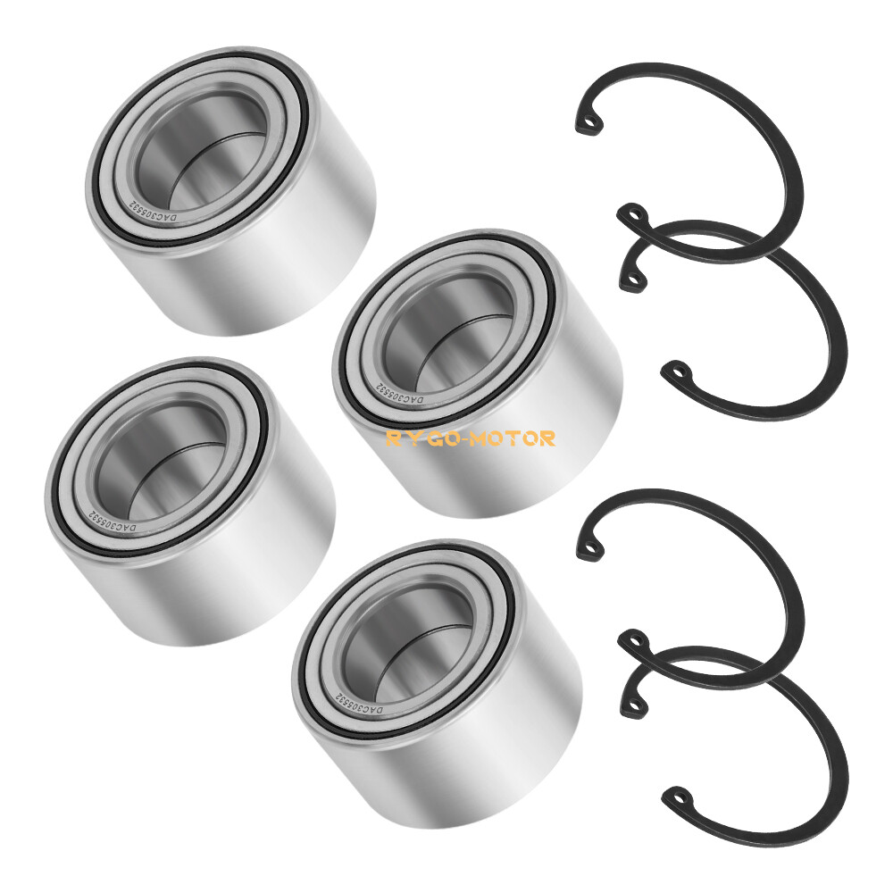 1402-027 for Arctic Cat 500 650 700 1000 Front & Rear Wheel Bearing W/Circlip X4