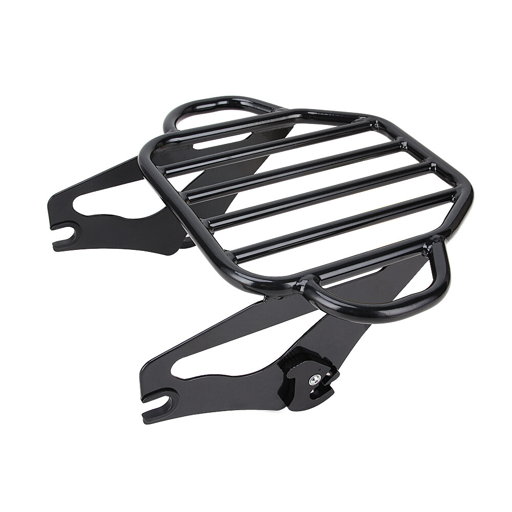 Detachable 2-Up Luggage Rack For Harley Touring Road King Street Glide 2009-2024