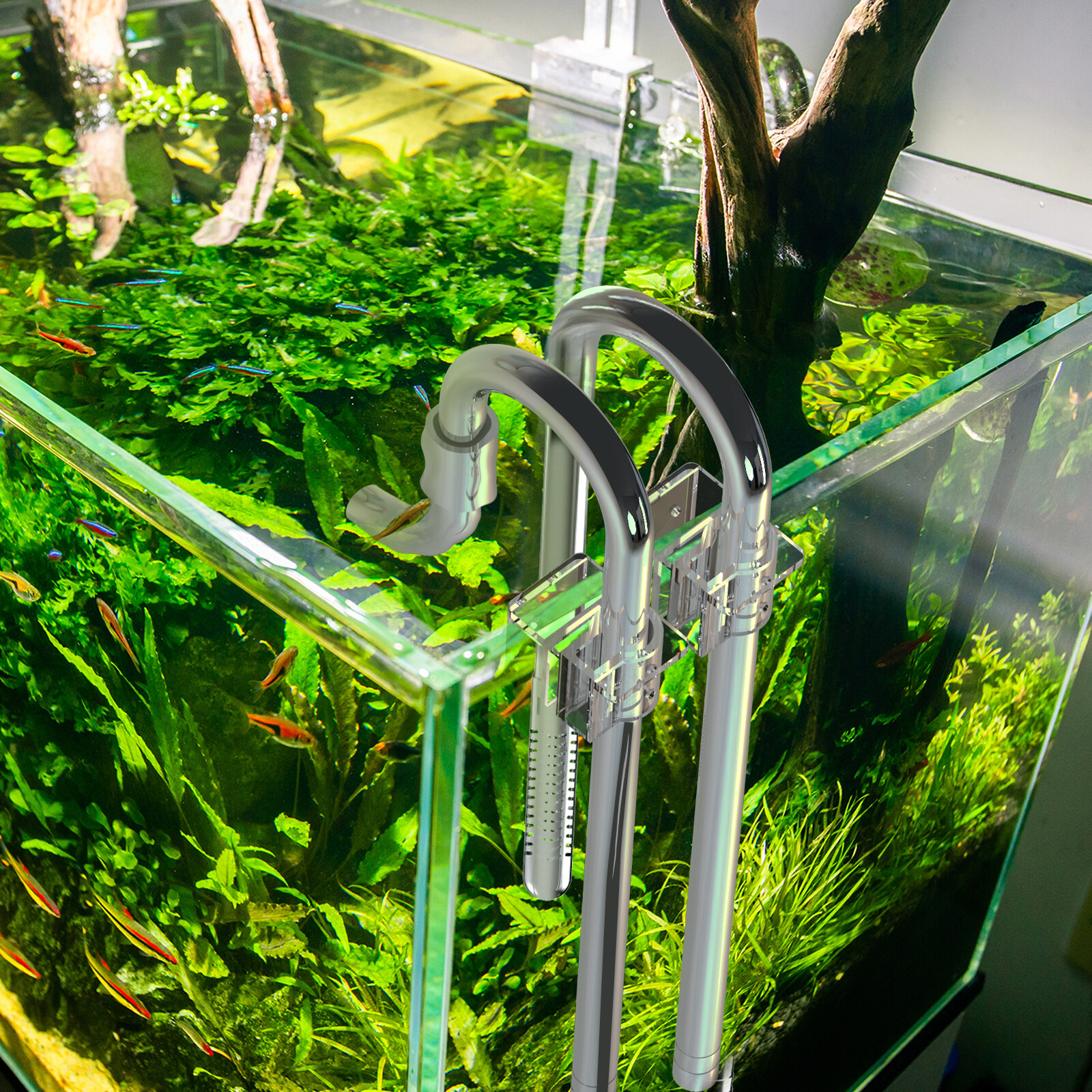 USA Shipping Stainless Steel Filter Pipe Inflow And Outflow for Aquarium Tank