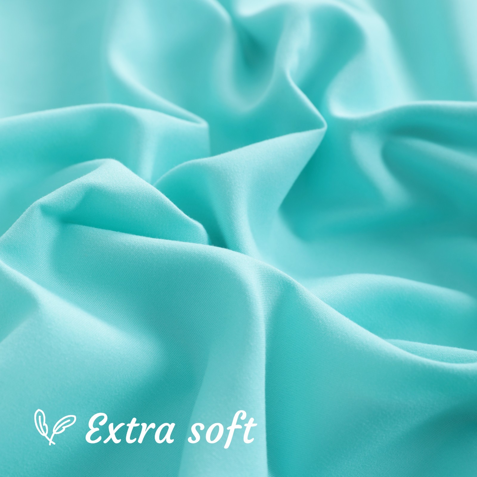 Soft and Skin-friendly Brushed Microfiber Pillowcases Set of 2, All Size