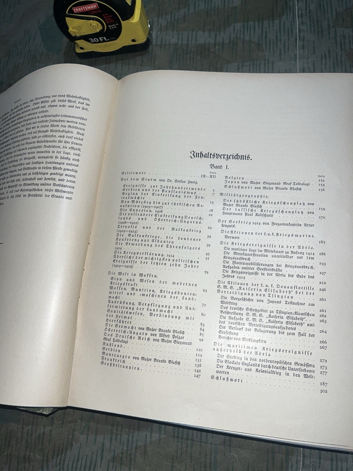 WW2 German Era Original Die Geschichte Des Weltkriegs Book #1 on German Military