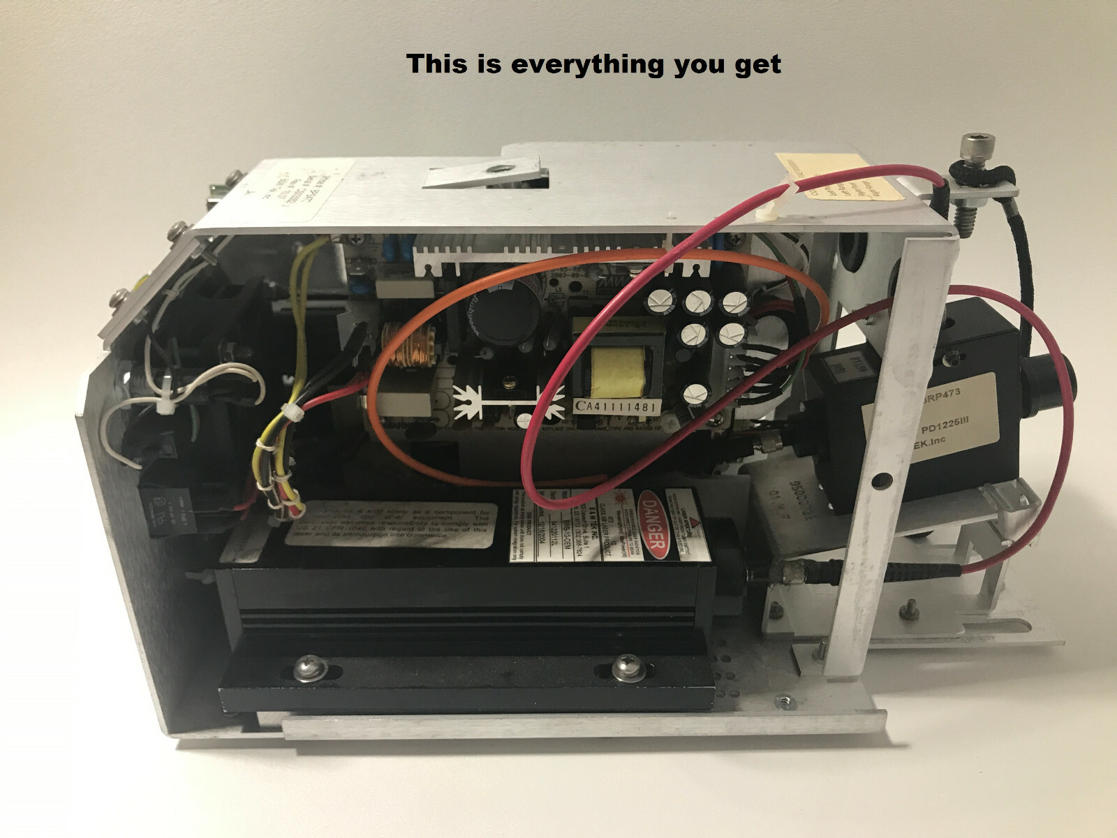 BW Tek 473nm RAMAN Spectrometer B&W Tek BWTEK - DPSS laser, probe, & More - DIY