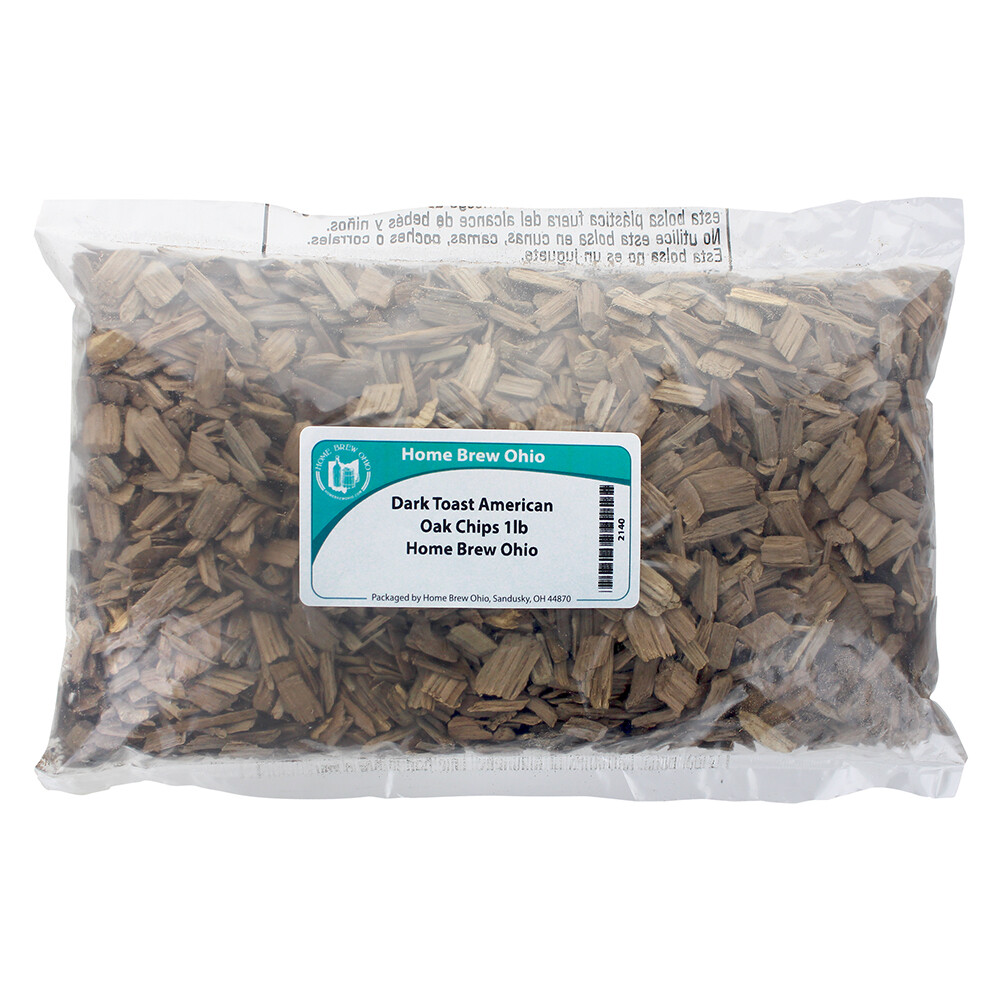 Oak Chips-Dark Toast American 1 lb.