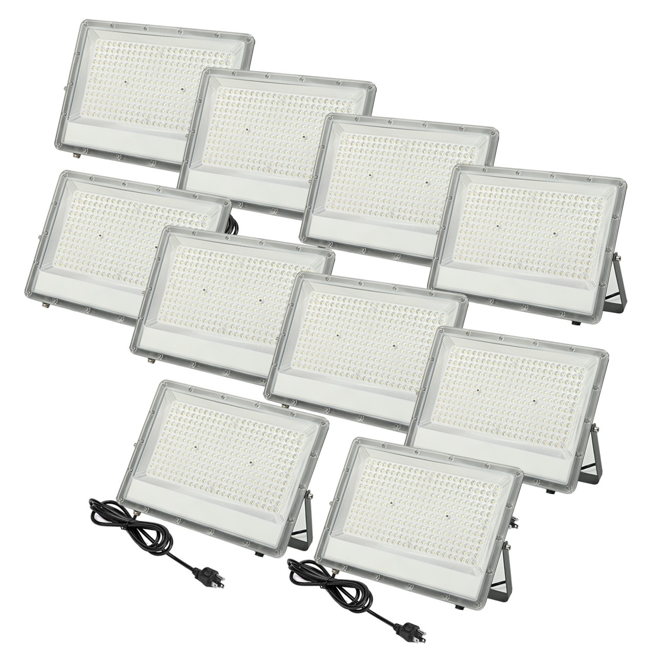 200W LED Flood Light Outdoor Super Bright Waterproof 6500K Daylight White