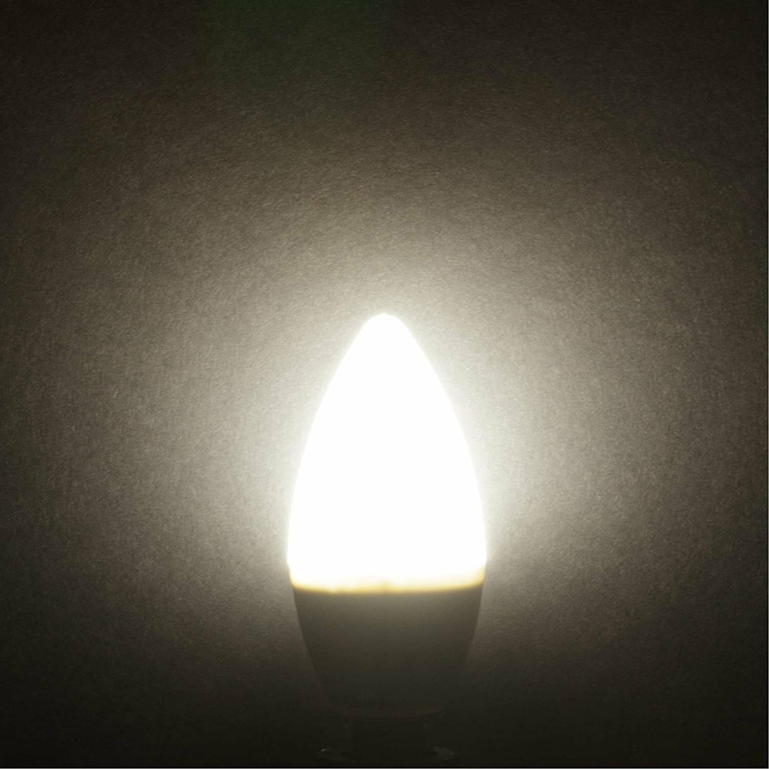 [6 Pack] LED Candelabra B11 C37 Bulbs 7W 60W Replacement 120V E12 5000K Daylight